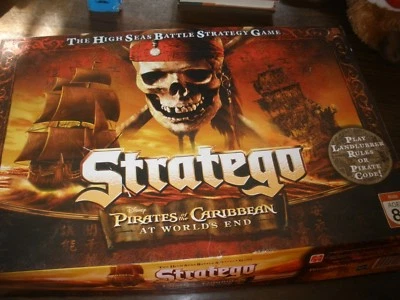Disney's Pirates of the Caribbean Stratego Game Hasbro MB 2007 Complete Game - Image 1 of 4
