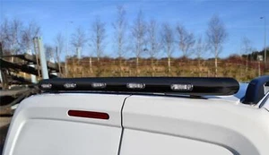 Dachträger hinten schwarz + Multifunktions-LEDs passend für Saic Maxus Deliver 9 Van Röhre - Bild 1 von 8