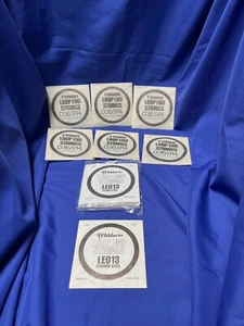 17 D'Addario Loop End Nickel Wound/Plain Steel/Swedish Steel Individual Strings - Picture 1 of 4