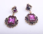 Crystal Earrings Women Rhinestone Earrings Jewelry Colorful Drop Earrings Bride
