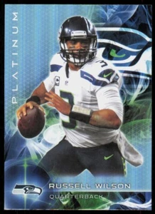 2015 Topps Platinum Base Set Russell Wilson Seattle Seahawks #50 - Picture 1 of 2