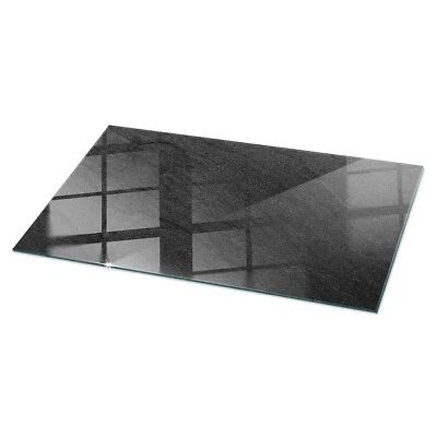 Glas Tischplatte Rechteckig Dekor Gehärtet Glasscheibe Steintexturmotiv 100x50 - Bild 1 von 4