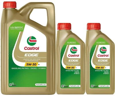 Castrol EDGE 5W-30 LL Motoröl 5+2 = 7 Liter VW Longlife 3 BMW LL 04 MB 229.51 - Bild 1 von 4