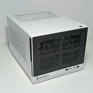 SilverStone SST-SG13WB - weiss - Sugo Mini-ITX kompaktes Cube Gehäuse - Bild 1 von 5