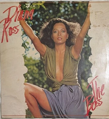 Diana Ross - The Boss - 12" VINYL LP ALBUM RECORD  - Image 1 of 4