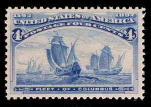 MOMEN: US STAMPS #233 MINT OG NH PF GRADED CERT VF/XF-85 LOT #89100 - Picture 1 of 3