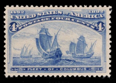 MOMEN: US STAMPS #233 MINT OG NH PF GRADED CERT VF/XF-85 LOT #89100 - Image 1 of 3