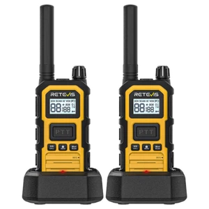 Retevis RB648Plus IP67 Étanche UHF PTT Boutons NOAA Heavy Duty Walkie Talkie - Photo 1/11