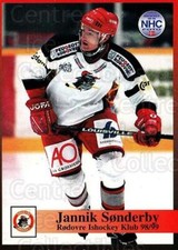 1998-99 Danish Hockey League #224 Jannik Sonderby