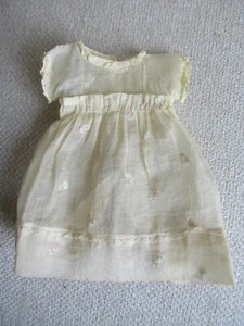 Antikes Vintage Puppenkleid Organdy Kleid - Bild 1 von 2