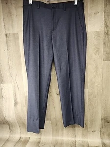 Joseph Abboud Pants Boy's Size 20 Casual Button Flat Front - Navy Blue - Picture 1 of 7