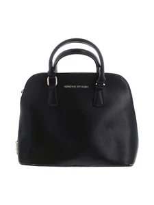 Adrienne Vittadini Women's Satchel With Silver Hardware, Black - Picture 1 of 2