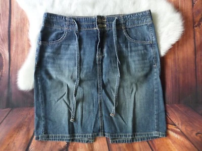 Old Navy The Flirt Womens Jeans Denim Mini Skirt Mid Rise size 4 Petite - Image 1 of 4