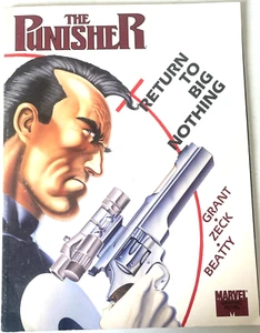 THE PUNISHER RETURN TO BIG NOTHING. MARVEL GRAPHIC NOVEL. 1ST PRINT 1989. - Picture 1 of 7