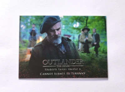 Outlander saison 5 carte set de base 37 version Argent trading card Silver - Photo 1/2