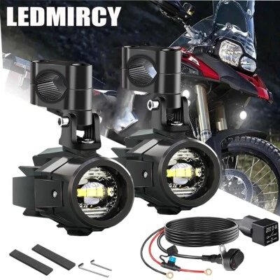 40W LED Driving Fog Light for BMW R1200GS F800GS F700GS F650GS K1600 G310GS - Image 1 of 4