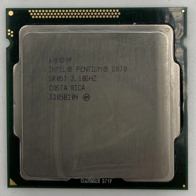 Intel Pentium G870 Desktop CPU Processor- SR057 - Image 1 of 2