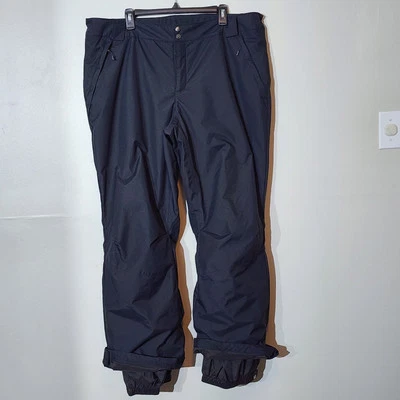 Columbia Pantalones de Nieve Talla XXL 2XL Negro Omni-Tech Esquí Snowboard Artic Foto 1 de 4