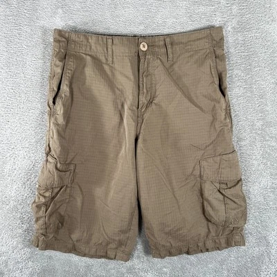 Pantalones Cortos de Carga Tony Hawk Para Hombres 30 Marrón Ripstop Utilidad Patín Exterior Bolsillos Foto 1 de 4