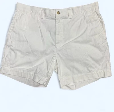 Polo Ralph Lauren Classic Fit 6” Chino Shorts Men’s 34 White 100% Cotton - Image 1 of 4
