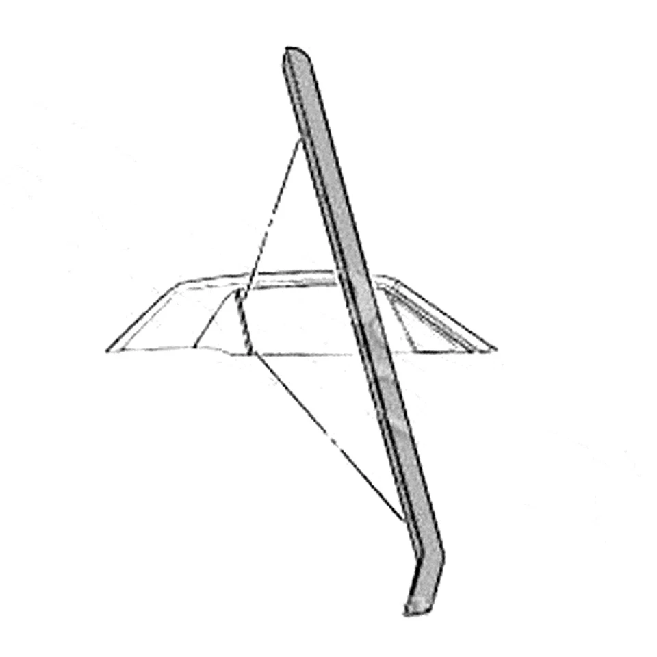 Cuarto de ventana resistente al clima lado del pasajero Ford Mustang 1964-1966 3020-664-641R Foto 1 de 1