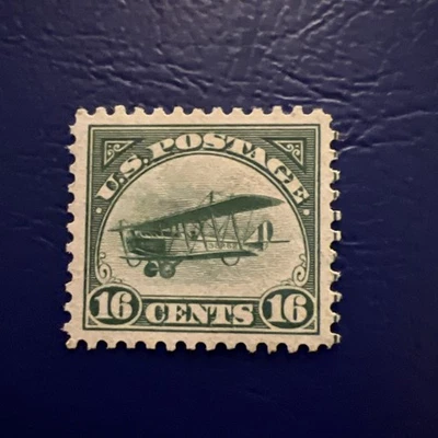 C2 1918 16c Curtiss Jenny, Green - Image 1 of 2