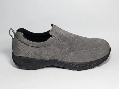 L.L. Туфли мужские Bean Moc размер 9 M 254540 серые замшевые комфортные без шнуровки - Изображение 1 из 4