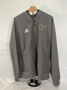 Adidas Team Issued University of South Florida (USF) Grey Jacket - Picture 1 of 6