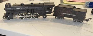 Vintage American Flyer 290 Steam Locomotive Metal Car AC Gilbert - Picture 1 of 5