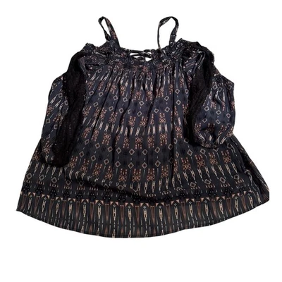 Blusa Top Jessica Simpson Mujer Pequeña Leticia Hombro Descubierto Foto 1 de 4