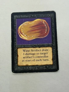 MTG Warp Artifact Alpha Magic the Gathering - Picture 1 of 4
