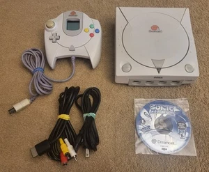 SEGA Dreamcast Console & Sonic Adventure Game - Picture 1 of 17