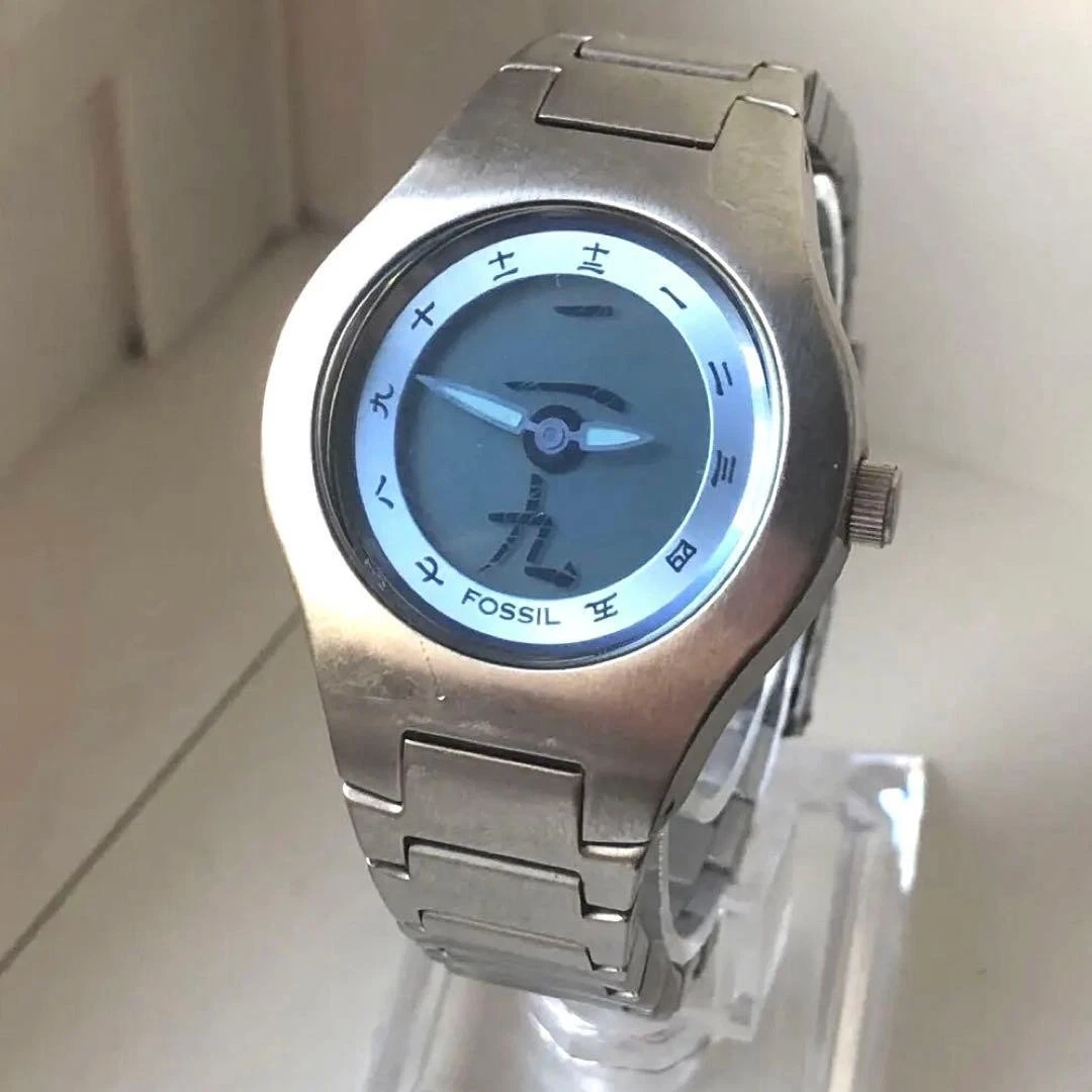 Fossil Big Tic 成人模拟和数字腕表| eBay