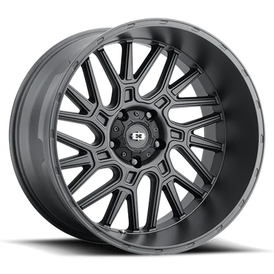 Vision Off-Road Wheels 404 22x14 -76 Satin Black 6x139.7 6x5.5 (QTY 1) Foto 1 de 4