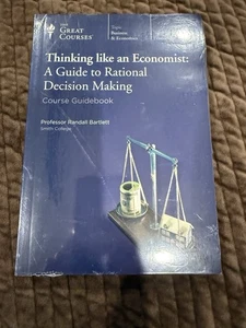New The Great Courses Thinking Like An Economist Decision 2 Discs & Guidebook - Imagen 1 de 2