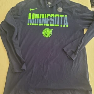 Minnesota Lynx WNBA Nike Hoodie Sweatshirt Size Medium Blue - New! - Picture 1 of 5