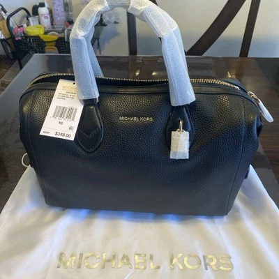Cartera de cuero Michael Kors Grayson convertible NEGRA nueva con etiquetas Foto 1 de 4