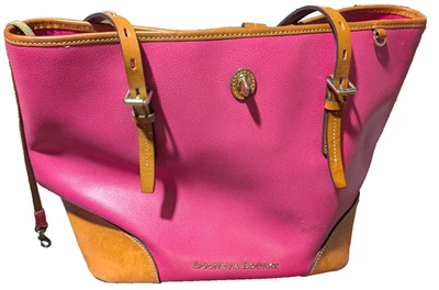 Dooney & Bourke Claremont Dover Large Tote Hot Pink - Image 1 of 4