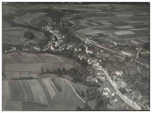 ZZ-1922/ Kraftsdorf bei Gera Foto Luftbild 18 x 13 cm ca.1938 - Picture 1 of 2