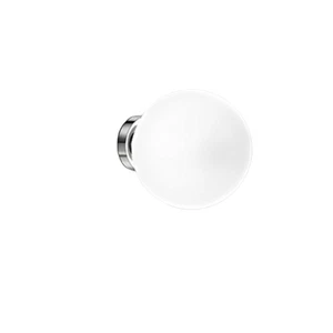 Applique Contemporanea Grape Metallo Vetro Bianco 1 Luce E27 - Imagen 1 de 2