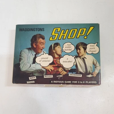 VINTAGE WADDINGTONS - SHOP! - CARD GAME 100% COMPLETE 1970 - Image 1 of 4
