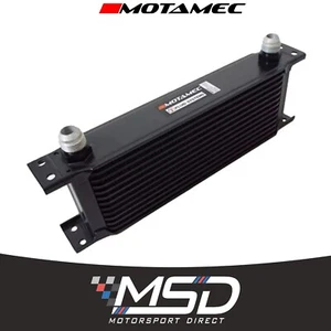 Enfriador de aceite Motamec 13 filas - matriz de 235 mm - 10 AN JIC - aleación negra - Imagen 1 de 6