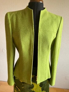 Escada Blazer Damen Business Jacke Kostümjacke Gr. EU 36 Virgin Wool + Angora - Bild 1 von 7
