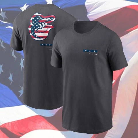 Baltimore Orioles Baseball team Gift for 4th of july T-Shirt S-3XL Cover