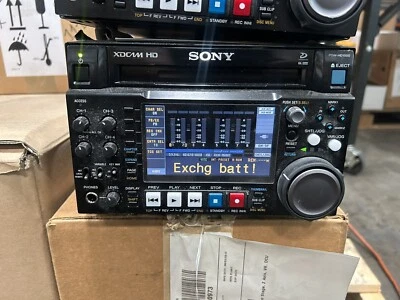 Sony PDW-HD1500 XD Cam HD Recorder Needs Battery Replacement - Image 1 of 4