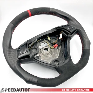 Ricambio Piatto Alcantara Volante Nuovo per Fiat Grande Punto Lederlenkra Rosso - Bild 1 von 3