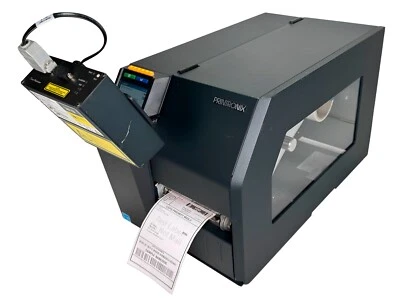 Printronix T8000 Thermal Transfer Label Printer T8204 w/ Validator SV100 LAN USB - Image 1 of 4