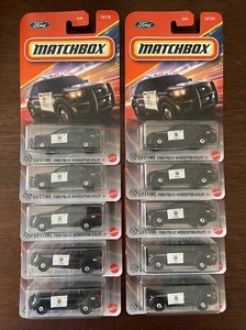 2025 Matchbox Ford Police Interceptor Utility 75/125 (Lot of 10) - Picture 1 of 3