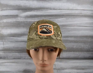 Cabela's Camo Baseball Cap Hat Youth  Cotton Sweatband Snap Back Adjustable - Picture 1 of 14