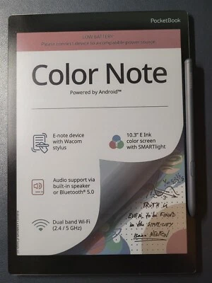 PocketBook Color Note lettore e-book Touch screen - Immagine 1 di 4